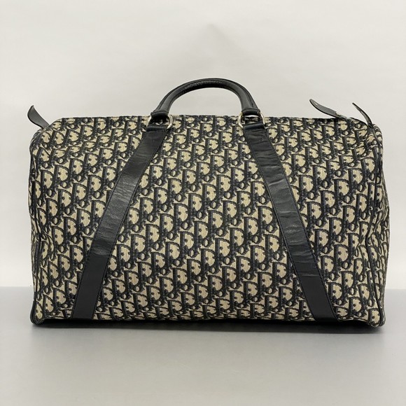 Christian Dior Boston Bag Trotter Canvas Brown - Picture 14 of 14